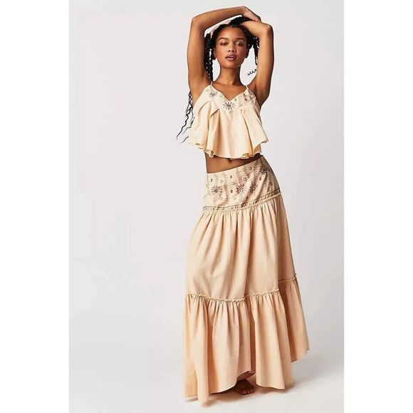Free People Crystal Cove Set Size XS. $298 B17 - Picture 1 of 10